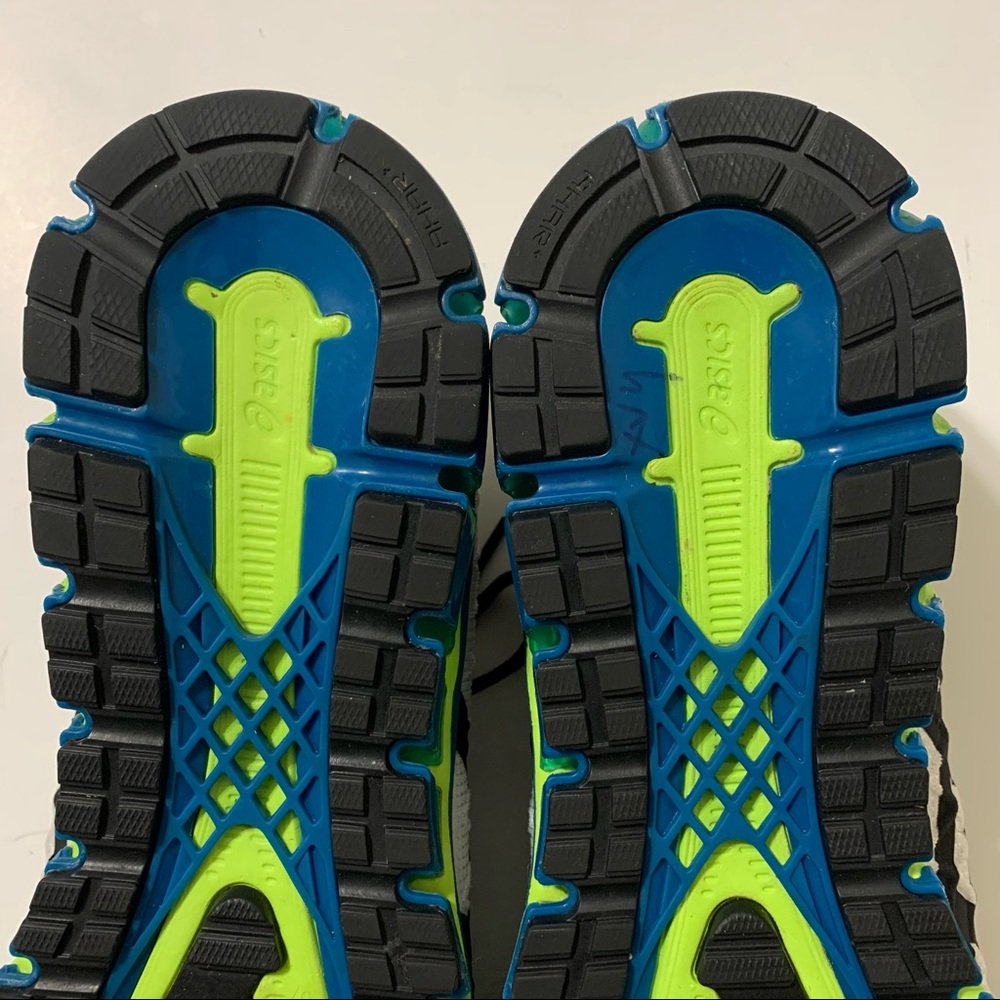 Asics Mens Gel Quantum 180 4 Shoes Size 12 White Safety-Yellow 1021A104-104 - Picture 11 of 11